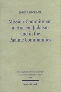 Mission-Commitment in Ancient Judaism and in the Pauline Communities-1